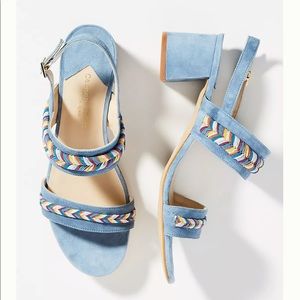 Carmen Salas Palma Rope Heeled Sandals